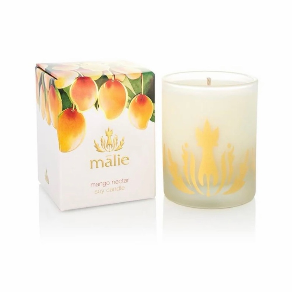 Malie *Mango* Nectar Soy Candle - $44 retail value.  Brand new.